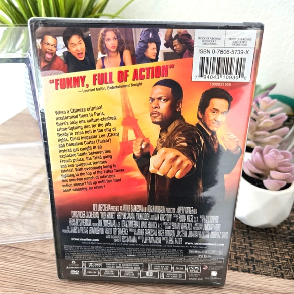 Rush Hour 3 Movie • DVD • New • Sealed - Picture 2 of 3